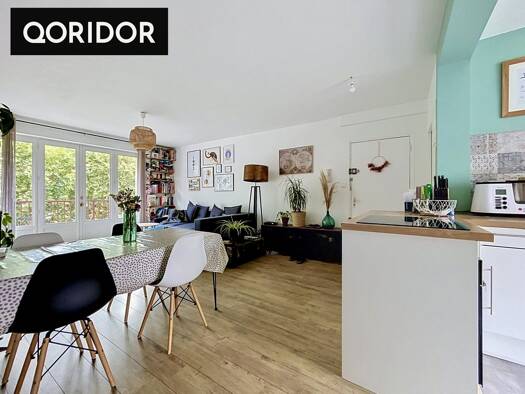 Appartement à vendre 194 990 € 3 pièces 2 chambres 63,21 m² Étage 1/3 Francisco-Vern-Poterie Rennes 35200