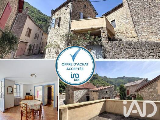 Maison à vendre 145 000 € 5 pièces 3 chambres 69 m² 290 m² de terrain La Roque-Sainte-Marguerite 12100