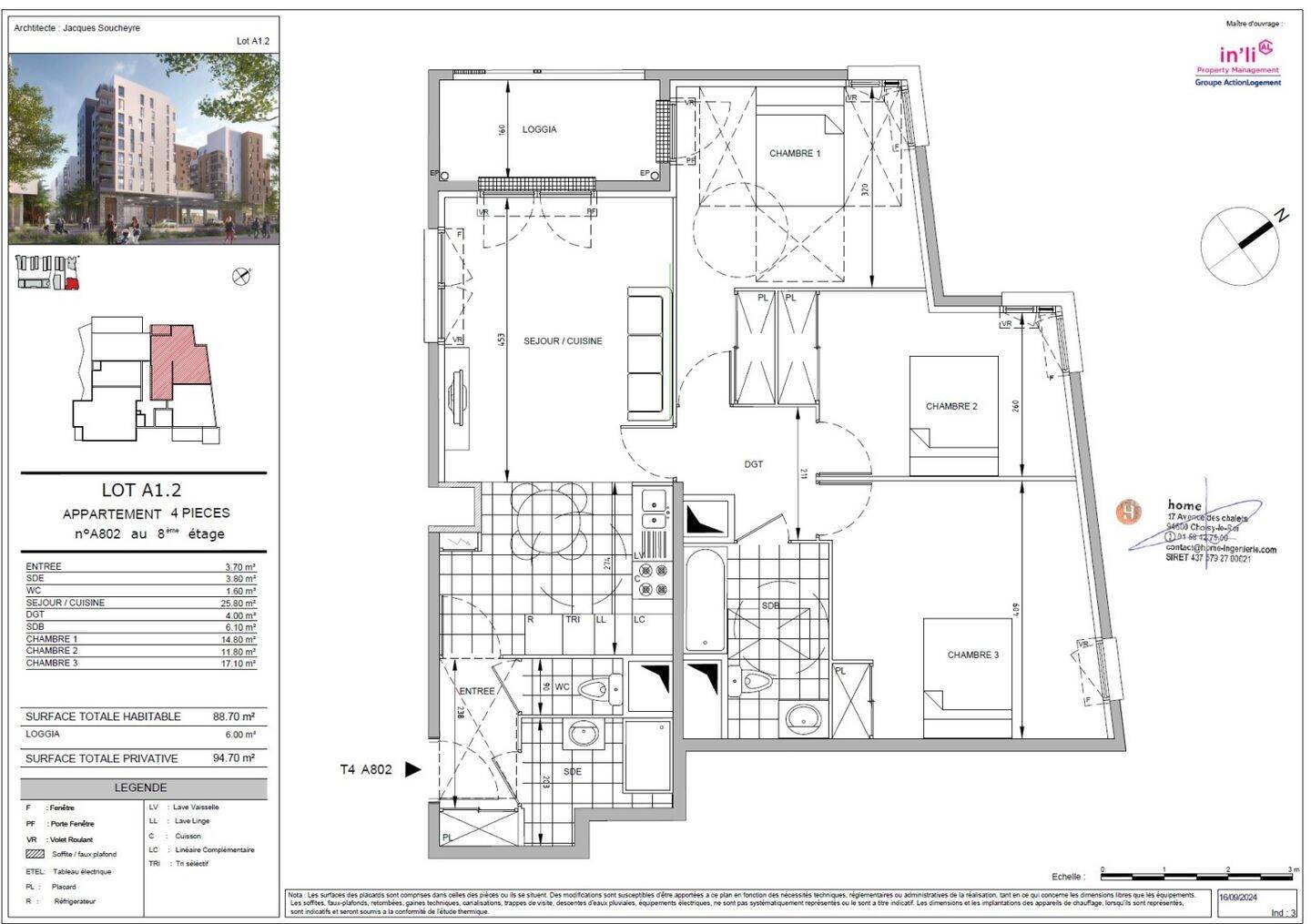 Maison à louer, 89m², AUBERVILLIERS