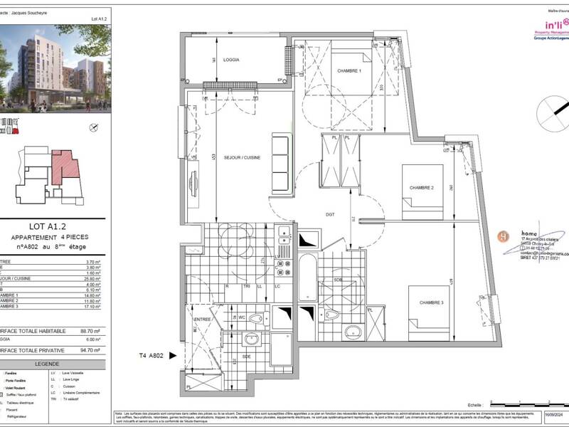 Maison à louer, 89m², AUBERVILLIERS