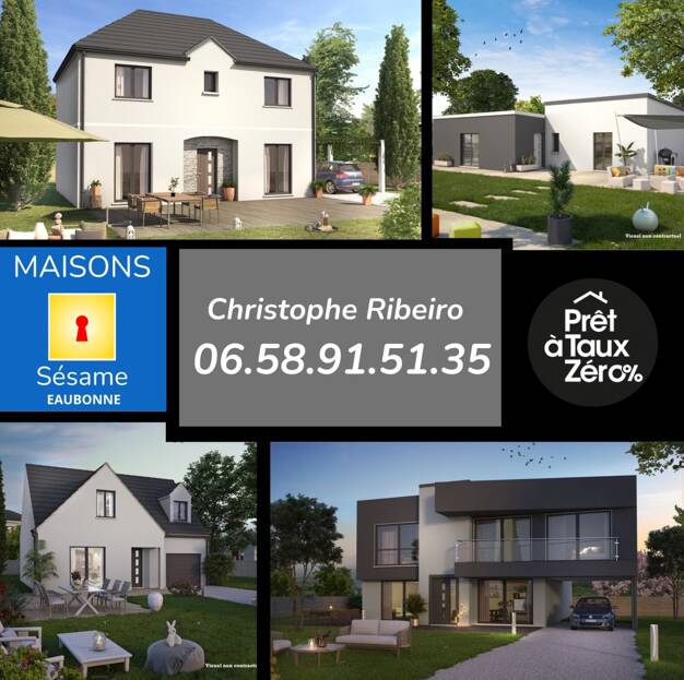 Terrain avec maison neuve à vendre 399 000 € Ézanville 95440