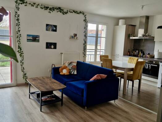 Appartement à louer 1 120 € 3 pièces 2 chambres 66 m² RDC Orry-la-Ville 60560