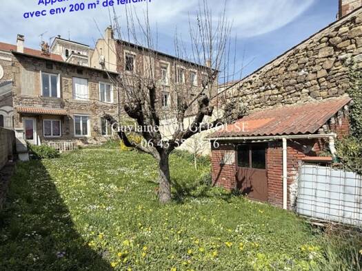 Appartement à vendre 150 000 € 4 pièces 3 chambres 81 m² RDC Centre Ville Saint-Genest-Lerpt 42530