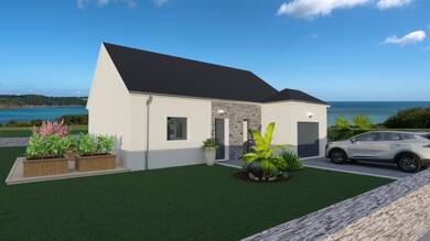 Terrain avec maison neuve à vendre 173 152 € Saint-Brandan 22800