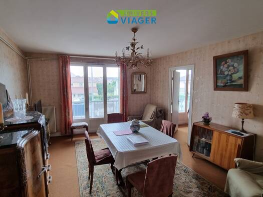Appartement en viager occupé Bouquet 52 000 € 4 pièces 3 chambres 76 m² 1er étage Issoire 63500