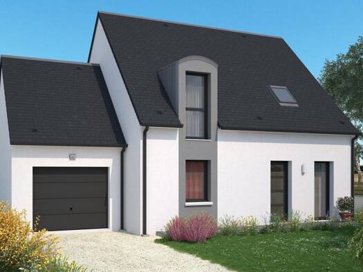 Terrain avec maison neuve à vendre 240 726 € 5 pièces 4 chambres 101 m² 495 m² de terrain Saint-Augustin-des-Bois 49170