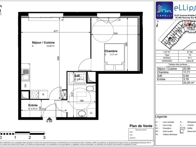 Maison à louer, 44m², GOURNAY SUR MARNE