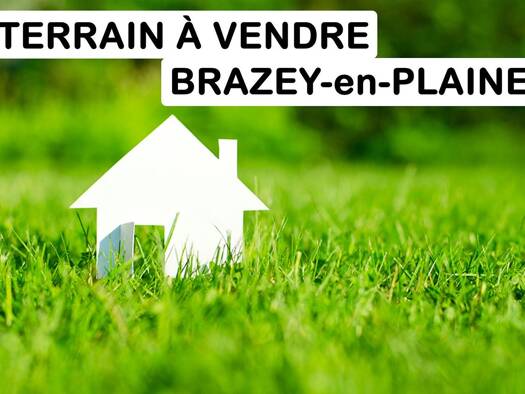 Terrain constructible viabilisé à vendre 125 000 € 1 702 m² de terrain Brazey-en-Plaine 21470