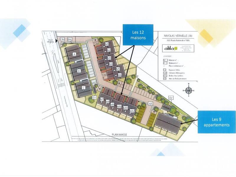 Maison à louer, 87m², NIVOLAS VERMELLE