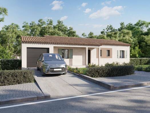 Terrain avec maison neuve à vendre 463 000 € 6 pièces 4 chambres 105 m² 510 m² de terrain L'Agrié Aubagne 13400