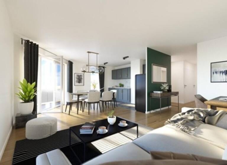 Appartement à vendre 172 900 € 2 pièces 1<br/>chambre 44 m²<br/>superficie 1er<br/>étage La Fontaine du Bac Clermont-Ferrand 63000