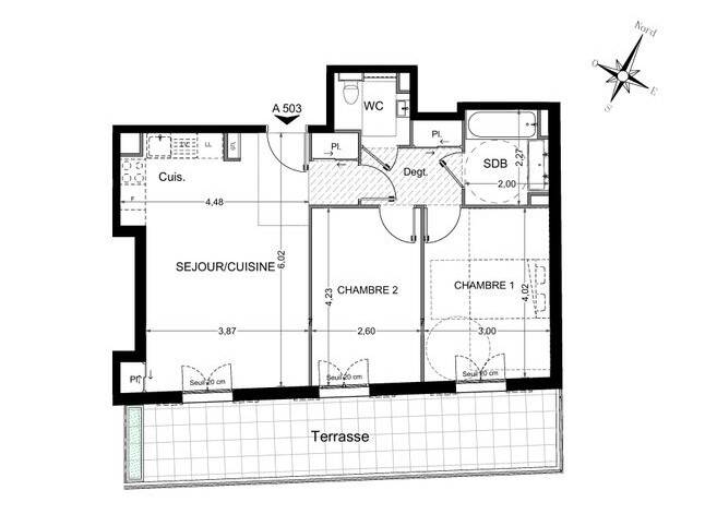 Maison à vendre, 65m², ANTONY