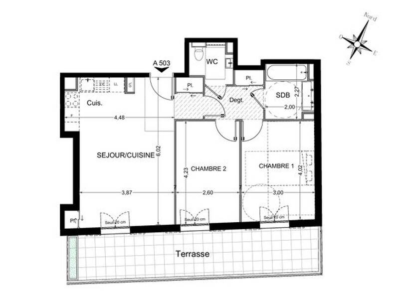 Maison à vendre, 65m², ANTONY