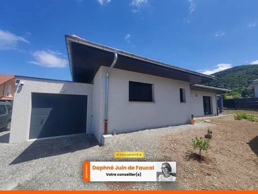 Maison de plain-pied à vendre - Neuf 455 000 € 3 pièces 2 chambres 93 m² 516 m² de terrain Allinges 74200