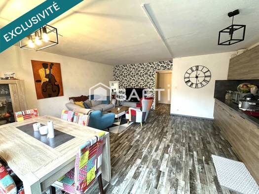 Appartement à vendre 199 000 € 3 pièces 2 chambres 72 m² Étage 1/3 Doutre-Saint Jacques-Nazareth Angers 49000