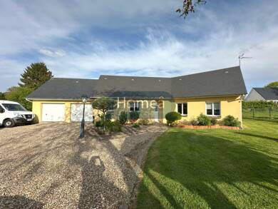 Maison de plain-pied à vendre 315 000 € 5 pièces 3 chambres 115 m² 2 500 m² de terrain Totes 76890