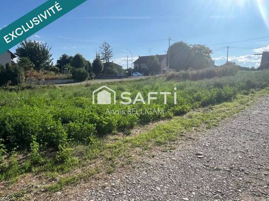 Terrain constructible viabilisé à vendre 90 000 € 502 m² de terrain Balgau 68740