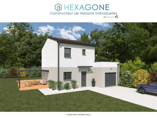 Terrain avec maison neuve à vendre 285 000 € 5 pièces 4 chambres 90 m² 535 m² de terrain Les Côtes-d'Arey 38138