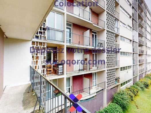 Colocation à louer 408 € 7 pièces 6 chambres 100 m² 2ème étage Centre Brest 29200