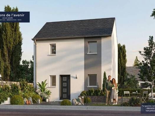 Terrain avec maison neuve à vendre 189 000 € 4 pièces 3 chambres 67 m² 603 m² de terrain Saint-Jean-Kerdaniel 22170