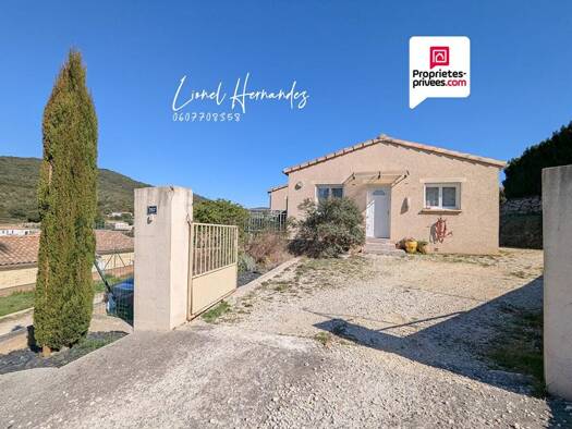 Maison de plain-pied à vendre 199 000 € 4 pièces 3 chambres 86 m² 448 m² de terrain Rousson 30340