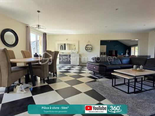 Maison de plain-pied à vendre 275 000 € 5 pièces 4 chambres 138,4 m² Chasné-sur-Illet 35250