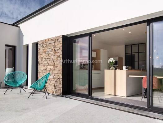 Maison de plain-pied à vendre - Première occupation 425 250 € 6 pièces 4 chambres 126,9 m² 1 180 m² de terrain Lanvallay 22100