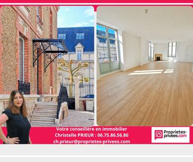 Appartement à vendre 184 000 € 3 pièces 2 chambres 85,5 m² Dernier étage, Étage 1/1 Centre-Léon Bourgeois Châlons-en-Champagne 51000
