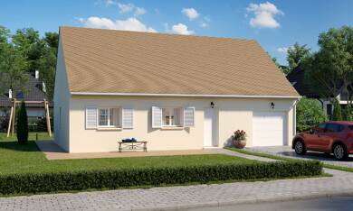 Terrain avec maison neuve à vendre 192 500 € Hauville 27350