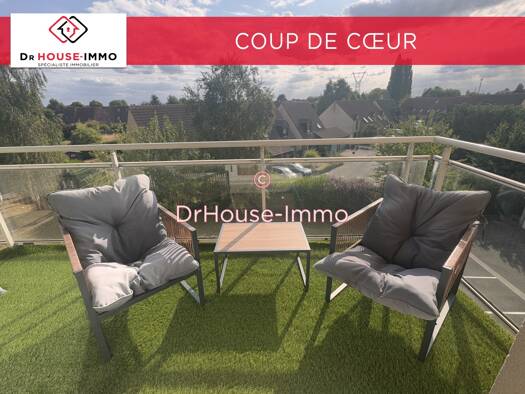 Appartement à vendre 219 500 € 3 pièces 2 chambres 68,4 m² Étage 3/1 Cinq Bonniers Faches Thumesnil 59155