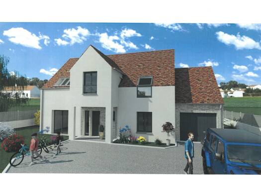 Terrain avec maison neuve à vendre 589 812 € 6 pièces 4 chambres 150 m² 862 m² de terrain Gometz-la-Ville 91400