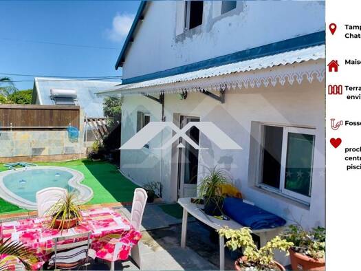 Maison à vendre 255 000 € 5 pièces 4 chambres 112 m² 270 m² de terrain Le Tampon 97430