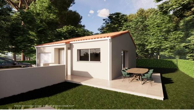 Maison de plain-pied à vendre 199 000 € 3 pièces 2 chambres 60 m² 249 m² de terrain Pollestres 66450