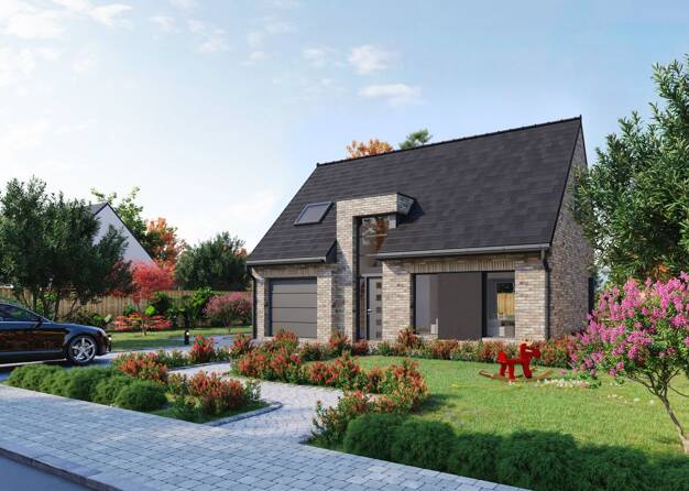 Terrain avec maison neuve à vendre 320 810 € Mons-en-Pévèle 59246