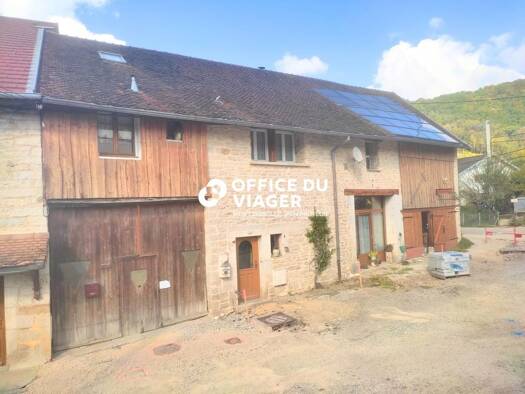 Maison en viager Bouquet 153 000 € 5 pièces 1 chambre 160 m² Mesnay 39600