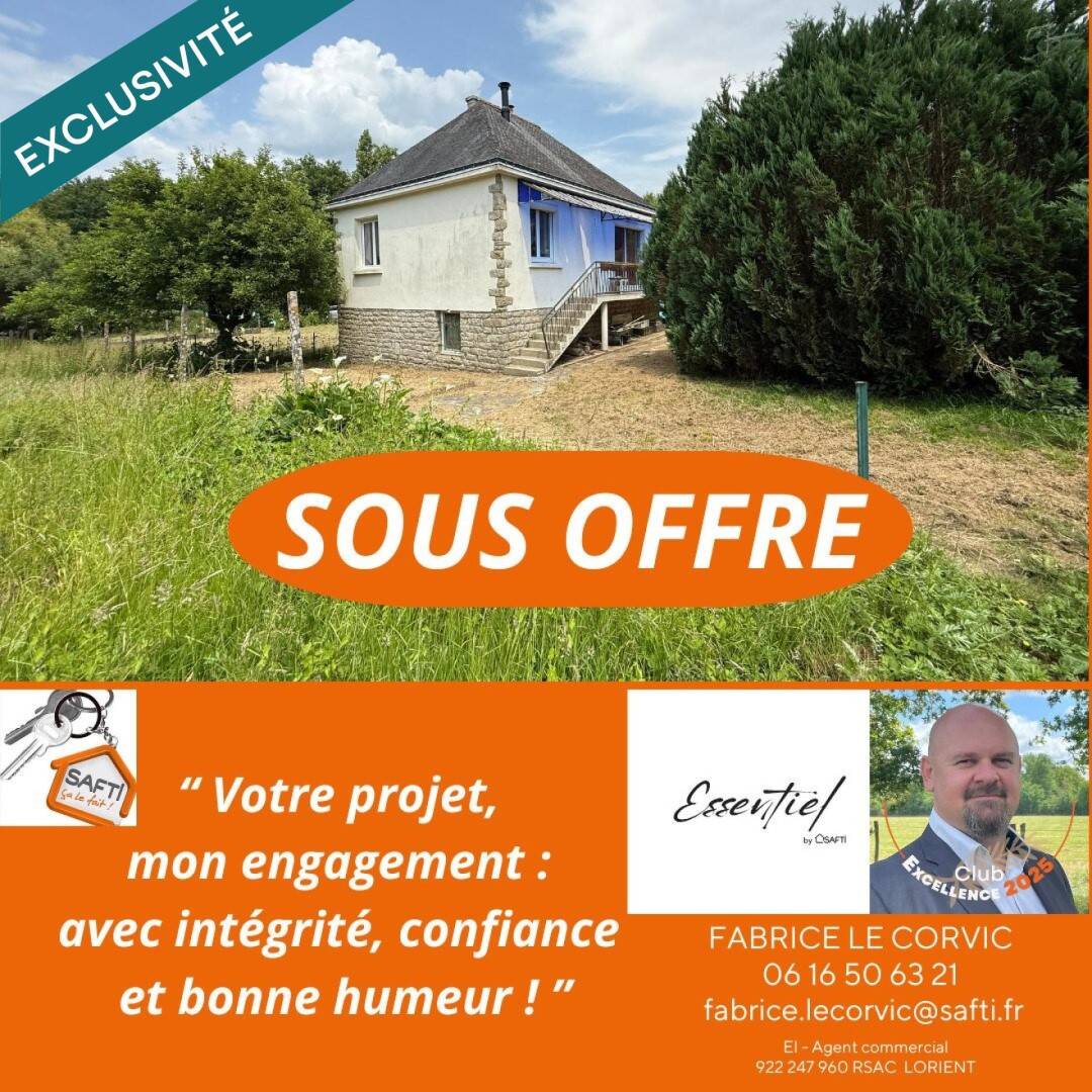 Maison à vendre, 54m², SAINT JEAN BREVELAY