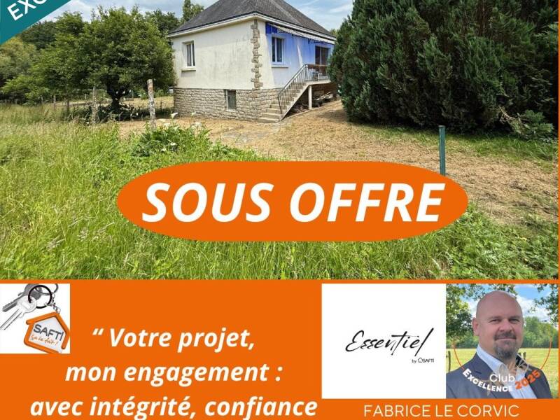 Maison à vendre, 54m², SAINT JEAN BREVELAY