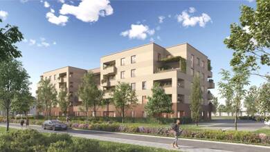 Appartement à vendre - Neuf 279 310 € 3 pièces 64,8 m² Dernier étage, Étage 3/3 disponible à partir du 01/01/2028 Nord et Sud Est Terville 57180