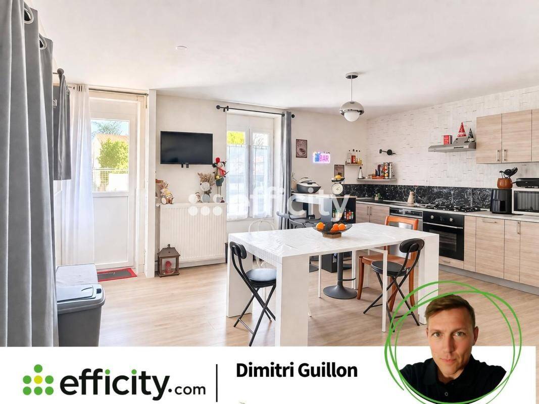 Maison à vendre, 74m², BIARD