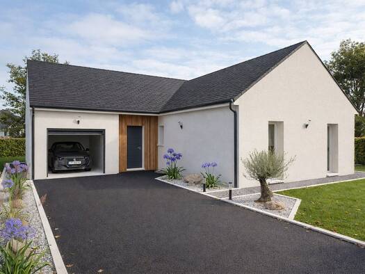 Terrain avec maison neuve à vendre 254 287 € 4 pièces 3 chambres 95 m² 444 m² de terrain Cercottes 45520