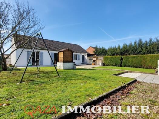 Maison de plain-pied à vendre 209 000 € 5 pièces 3 chambres 100 m² 700 m² de terrain Nœux-les-Mines 62290