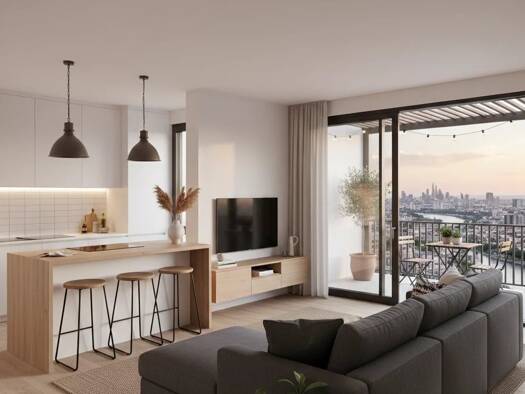 Appartement à vendre - neuf 322 000 € 3 pièces 2 chambres 63 m² Carrières-sur-Seine 78420