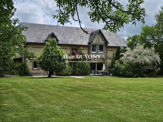 Maison à vendre 765 000 € 6 pièces 4 chambres 190 m² 6 009 m² de terrain Pont-l'Évêque 14130
