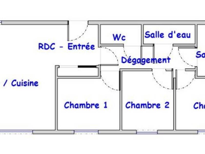 Maison à vendre, 80m², SAINT JACQUES DE LA LANDE