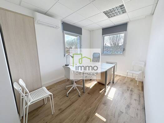 Espace bureau à louer 550 € 11 m² de bureaux Lazaro-Le Touquet-Centre Marquette-lez-Lille 59520