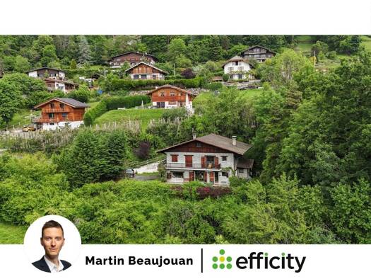 Maison de ville à vendre 740 000 € 9 pièces 5 chambres 360 m² 1 180 m² de terrain Ouest et Nord Passy 74190