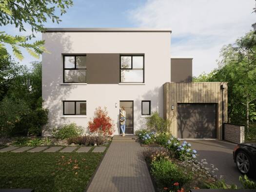 Terrain avec maison neuve à vendre 393 500 € 5 pièces 4 chambres 122 m² 930 m² de terrain Ancenis 44150