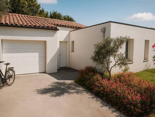 Terrain avec maison neuve à vendre 389 858 € 1 pièce 1 chambre 90 m² 375 m² de terrain Saint-Aubin-des-Ormeaux 85130