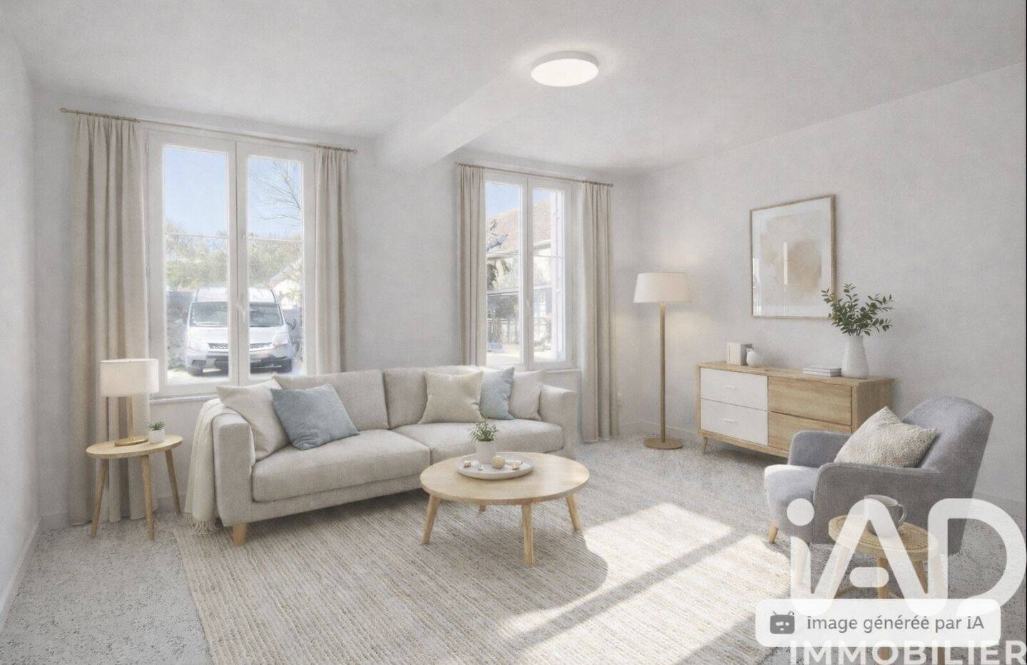 Maison à vendre, 74m², SAINT MAURICE AUX RICHES HOMMES