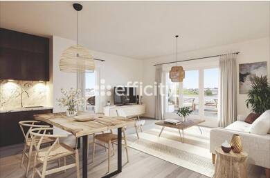 Appartement à vendre 204 000 € 2 pièces 1 chambre 49 m² 1er étage Bonnefamille 38090